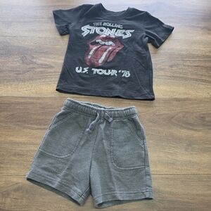 Toddler Rolling Stones Band Outfit SIZE: 2T